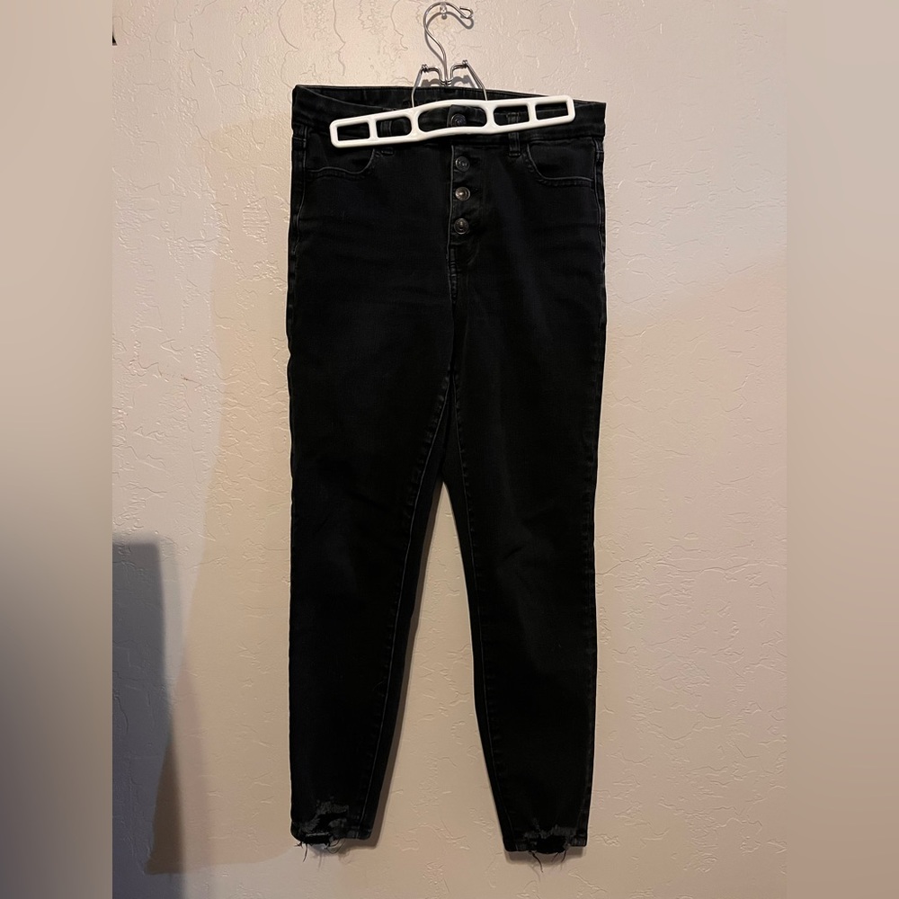 American Eagle High wasted black jeans